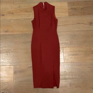 White House Black Market Mock Neck Dress